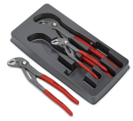 KNIPEX 002009V02 Cobra 3-osaline komplekt 180/250/300 black