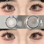 EYESHARE New Colored Contact Lenses Gray Pupils For Eyes Soft Natural Blue Cosmetics Annual Use