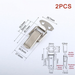 2 tk Pardisuu pandlaga vintage minilukuga rinnakarbi kinkekohvri &uuml;mbris pandlad, v&otilde;lli riivi kinnitusklamber