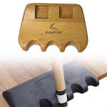 Piljardikepi hoidja Pulga k&uuml;&uuml;nerest Praktiline puidust alusrest klubiruumi spordikogukonna jaoks 1 Cue 8.5cmx5.5cm