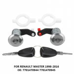 Renault Master Door Lock Core Barrel Set jaoks Lh Rh 2 Keys OE:7701470944 7701470945