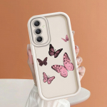 Pehme silikoonist ruudukujulise redeliga printimismustriga telefoni korpus T&auml;iskaanega kaamera p&otilde;rutuskindel kaitse kummist &uuml;mbris Samsungile Samsung M32 valge