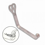 1 piece Dental Wider Retractor Lingual Isolation Retractor Mouth Retractor Dental Retractors Oral Mouth Opener Mouth Gag 1 piece