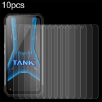 10 tk 0,26 mm 9H 2,5D karastatud klaasist kile For Unihertz Tank 3 Pro 8849