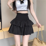 2023 High Waist Slim Summer Cake Skirt for Women S valge
