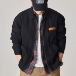 Meeste retro Detroit jakk: S&uuml;gis/Talv 2024, Trendikas, N&auml;gus, Polsterdatud, Vabaaja R&otilde;ivad M (110-130 lbs)