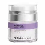 SkinInspired Retinol Night Cream For Wrinkles & Anti-Aging | Lightweight Cream for Age Spots, Fine Lines and Wrinkles | Anti Aging Cream| 50 g