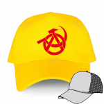 Must Vabaaja Poiste Tr&uuml;kiga Pesapallim&uuml;ts Anarho Kommunism Anarhia Vastupanu Mees Naine Suvem&uuml;ts v&auml;ljas Snapback m&uuml;tsid sportlik m&uuml;ts Adjustable