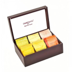 Goodwyn Tea V&otilde;luv Kirsikarp (60 Teepakki) | Segasortiment | Kuninglik Eksootiline Puidust Teekarp | Parim Premium Tee Kingikorv Kingikarbisett Suveniir V&auml;lismaalastele