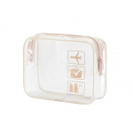 PVC veekindel l&auml;bipaistev kosmeetikakott pesuvanni tualett-tarvete kott Reisimiseks kaasaskantav multifunktsionaalne meigihoiustamiskott One Size must