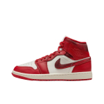Air Jordan 1 Mid Valentinip&auml;ev 2025 Naiste Tossud Punane Gym-Red Valge HJ9337-106 37.5 brown