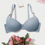 Naiste &otilde;mblusteta rinnahoidja, polsterdamata juhtmega aluspesu, &uuml;hev&auml;rviline 34B 36B 38B tassiga pesu t&uuml;drukutele 75B must