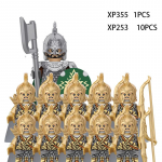 Keskaegsed Elfi Rohani s&otilde;durid Kaardiv&auml;gi lotr Tegevusfiguurid Mini Klotsid Nukk Kokkupandavad Ehitusklotsid MOC DIY M&auml;nguasjad lapse kingituseks