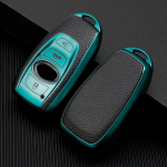 Nahast TPU auto nutika v&otilde;tmekaane &uuml;mbris korpuse hoidja kaitsja v&otilde;tmehoidja Subaru XV BRZ Forester Legacy Outback tarvikutele punane