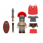 Keskaegne Leegion Kokkupandav Ehitusklotside Figuur M&auml;nguasjad