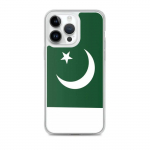 Coque iPhone &ndash; mitmev&auml;rviline &ndash; Drapeau Pakistan &ndash; Souple &ndash; &uuml;hilduv iPhone 14 Pro Max &ndash; vertikaalne
