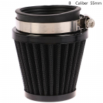 Mootorratta &otilde;hufilter 35/38/42/45/50/55/58mm universaalne, sobib 50cc 110cc 125cc 140cc mootorratta ATV roller Pit Dirt Bike jaoks