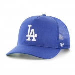 Trucker-kepikene - 47 Brand - Los Angeles Dodgers - Sirge nokk - Reljeefne tikand - Snapback Taille unique sinine
