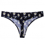 Naised Seksikad Lilled Pesu Kiusatus Madala v&ouml;&ouml;kohaga alusp&uuml;ksid Stringid No Trace Hingav aluspesu Naiste G string Intiimsed S