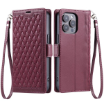 Statiiviga klappkaas kaardipesa hoidjaga randmepaela ja kaelapaelaga iPhone 16 15 14 13 12 11 16e 13 Pro Max 16 Pro XR 7 8 Plus SE jaoks, telefoni&uuml;mbris rahakott iPhone 14 Pro Max