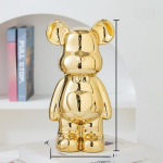 17/27/cm Esteetiline Karu telliskivi Keraamiline Kuju Karu kuju tegevuskuju Skulptuurid Kaunistus toale Kodu Kaunistus K&auml;sit&ouml;&ouml; 27CM