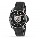 Gucci Dive ya136320 40 mm Naiste k&auml;ekell 40 must