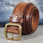 Paul Ehtsast Nahast Meeste Miss V&ouml;&ouml; Meeste Ehtsast Nahast Pin Pandla Aasta of the Ox Retro Pure Vemanahast Teksad V&ouml;&ouml;koht 120cm pruun
