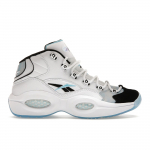 Anuel AA x Reebok Question Mid Double Toe Caribbean Sky Unisex tossud Valged jalatsid-Valge s&uuml;damik-Must IF7394 42.5