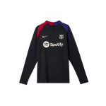 Nike FCDri-FIT ADV Barcelona Strike Elite V&auml;lis-Vabaaja Spordipusero Pikkade varrukatega Jalgpallis&auml;rk Meeste pealisr&otilde;ivad FN9276-011 L