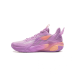 Li Ning Laste Korvpall Tuulevari 2.0 Lihtne Mood Mitmek&uuml;lgne Klassikalised Korvpallijalatsid Laste Korvpallijalatsid Jasmiini-lilla YKBV032-13 37