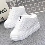 Mood 10CM K&otilde;rge Kvaliteediga Femme Kiilud Pool suss Kingad Naiste Tossud Paks Platvorm Vabaaja Kasvataja Zapatillas Mujer Madalad 34