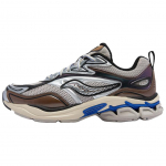 Saucony Grid Fusion Mugavad Mitmek&uuml;lgsed V&auml;rvilised Metallik Madalad Jooksukingad Unisex Jooksukingad Hall H&otilde;bedane S79063-9 42.5