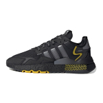 Adidas Originals Nite Jogger Retro Spordipolsterdus Madala s&auml;&auml;rega Elustiili tossud Unisex tossud Must Hall Kollane FV6571 36 black