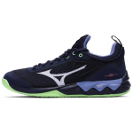 Mizuno Luminous 2 Wave Mugavad l&ouml;&ouml;gisummutavad libisemiskindlad vastupidavad madalad treeningjalatsid Unisex toss Must Roheline Lilla V1GA212011 41