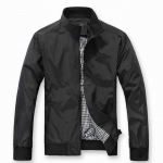 Meeste mantli kaelarihm pikkade varrukatega mood vabaaja Slim Fit Plus Size isikup&auml;ra jope 4XL must