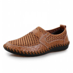 2025 Suvekingad Meeste Mokassiinid V&otilde;rk Hingav Siledad Libisemiskindlad Meeste Vabaajajalatsid Br&auml;nd Jalatsid Pluss Suurus 46 Must Roheline Sinine 46 pruun