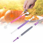 3pcs  set Fondant Cake Decorating Tools Modelling Flower Patterns Pastry Carving Cutter