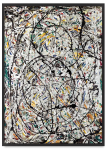 Plakat jackson pollock reprodukcja obraz 21x30 cm