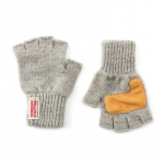 NEWBERRY KNITTING S&otilde;rmetud hirvenahast kindad - Hall SM