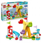 LEGO DUPLO Peppa Pig 10453 L&otilde;bustuspark - Ehitusm&auml;ng lastele alates 2. eluaastast puhas