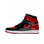 Air Jordan 1 Retro High OG Patent Bred Retro 2022 555088-063 EU 42.5 must/punane