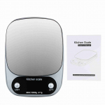 K&uuml;psetuskaal Digitaalne kaal K&otilde;rge t&auml;psusega digitaalne kaal Veekindel 5kg/0,1g Kaasaskantav k&ouml;&ouml;gikaal K&uuml;psetuskaal