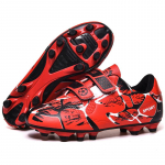 Laste jalgpallijalatsid Noorte k&uuml;&uuml;ned Solid Double Magic Sticki jalgpallijalatsid Treeningud Laste jalgpallisaapad 38