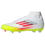adidas Adizero F50 League Mid FG MG Pure Victory Pack Naiste Tennised Valge Pilvevalge L&auml;ikivpunane IE1459 40⅔ white