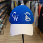 NBA Unisex GSW Kahepaneeliga Tikitud Flexfit Point K&otilde;va Nokaga M&uuml;ts N255AP456P (21)