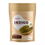 Jiva Indigo Lehepulber 200g Pakk 1 Puhtalt Looduslik Taimne Juuksev&auml;rv Keemiatoodetevaba Orgaaniline Juuksev&auml;rv