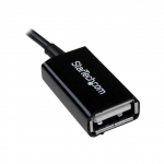 12 cm Micro USB USB Host OTG adapterkaabel - 12 cm Micro USB to USB host OTG adapter - M/F - Must - UUSBOTG