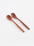 sosomoso v&auml;ike lakitud teelusikas 2 tk Single item (2P) brown