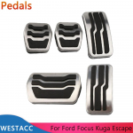 Roostevabast terasest auto pedaalid gaasipiduri siduripedaal Ford Focusele 2 3 4 MK2 MK3 MK4 RS ST 2005- Kuga Escape MT