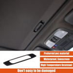 Glossy Piano Black ide Skylight Handle Trim Sticker For Subaru WRX VB 22-24